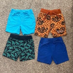GAP Kids Shorts Set - light Blue, Brown and dark blue